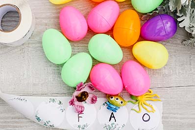 Easter Egg ABC activity