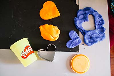 Play-Doh Cookies activity