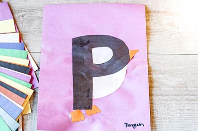 P For Penguin