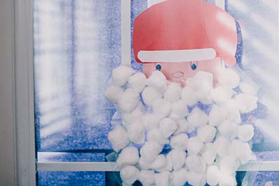 Santa beard activity